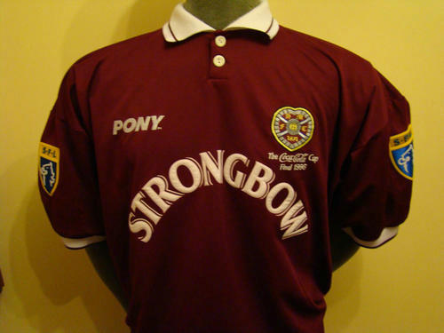 maillots hearts réplique 1996-1997 rétro