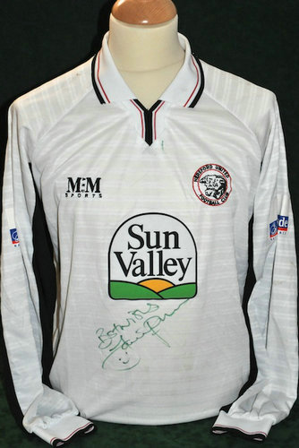 maillots hereford united domicile 2002-2004 rétro