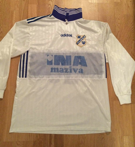 maillots hnk rijeka domicile 1998-1999 pas cher