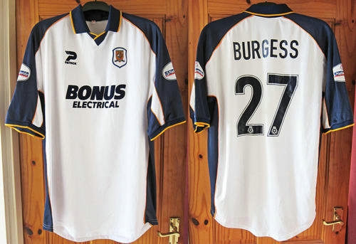 maillots hull city exterieur 2002-2004 rétro