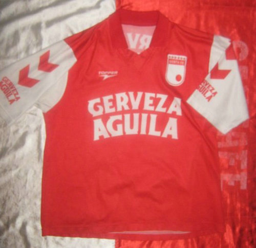 maillots independiente santa fe domicile 1997-1998 pas cher