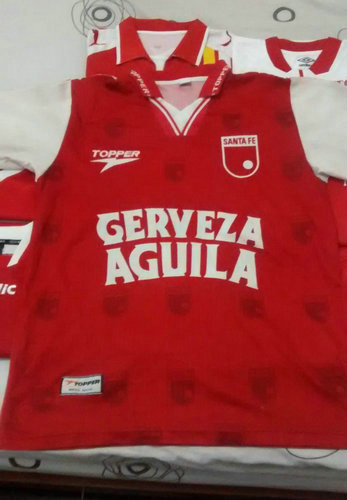 maillots independiente santa fe domicile 1998-1999 pas cher