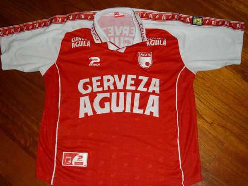 maillots independiente santa fe domicile 2002 pas cher