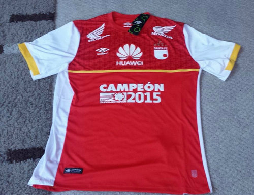 maillots independiente santa fe particulier 2015 pas cher