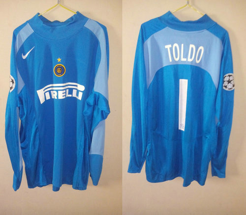 maillots inter milan gardien 2004-2005 rétro