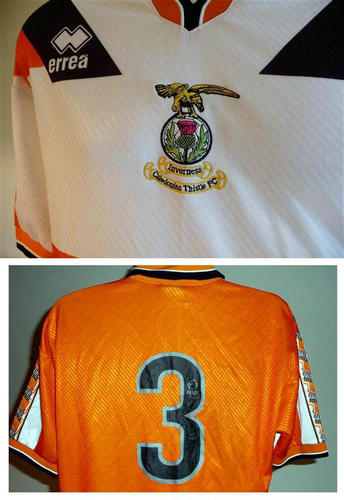 maillots inverness ct exterieur 2000-2002 rétro