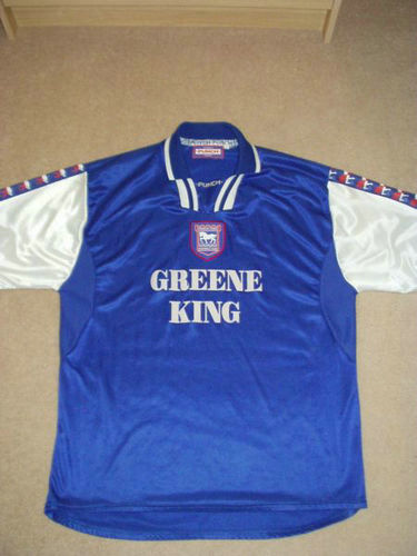 maillots ipswich town domicile 1997-1999 pas cher