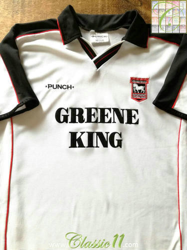 maillots ipswich town exterieur 2000-2001 pas cher