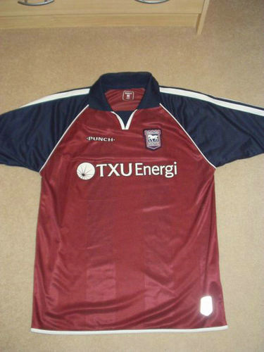 maillots ipswich town exterieur 2002-2004 pas cher