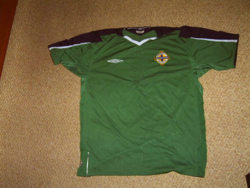 maillots irlande du nord domicile 2004-2005 rétro