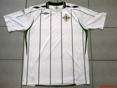 maillots irlande du nord particulier 2007-2008 rétro