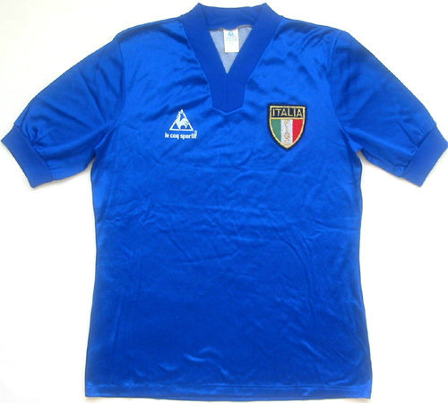 maillots italie domicile 1983 rétro