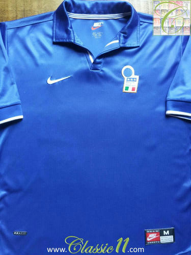 maillots italie domicile 1998-1999 rétro