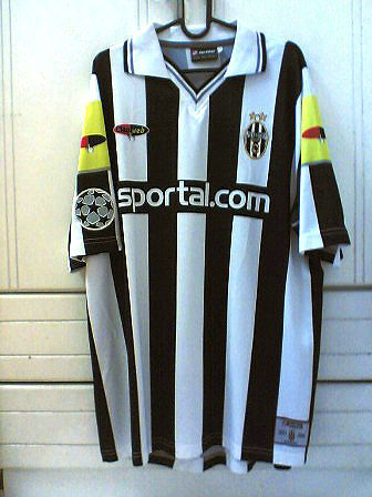 maillots juventus fc domicile 2000-2001 pas cher