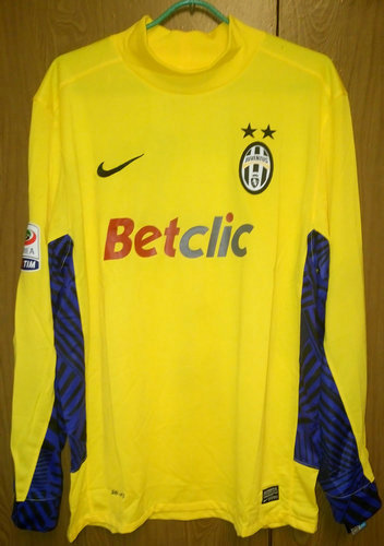 maillots juventus fc gardien 2011-2012 rétro