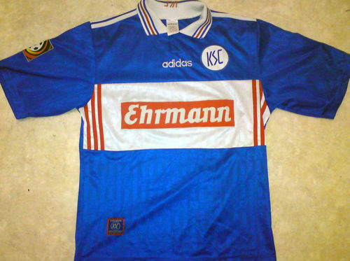 maillots karlsruher sc exterieur 1997-1998 rétro