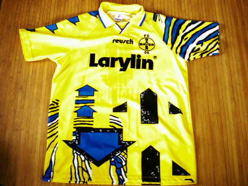 maillots kfc uerdingen 05 exterieur 1994-1995 rétro