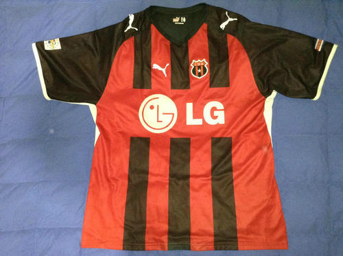 maillots ld alajuelense domicile 2008-2010 pas cher