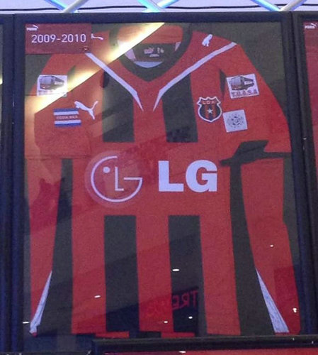 maillots ld alajuelense particulier 2010 pas cher