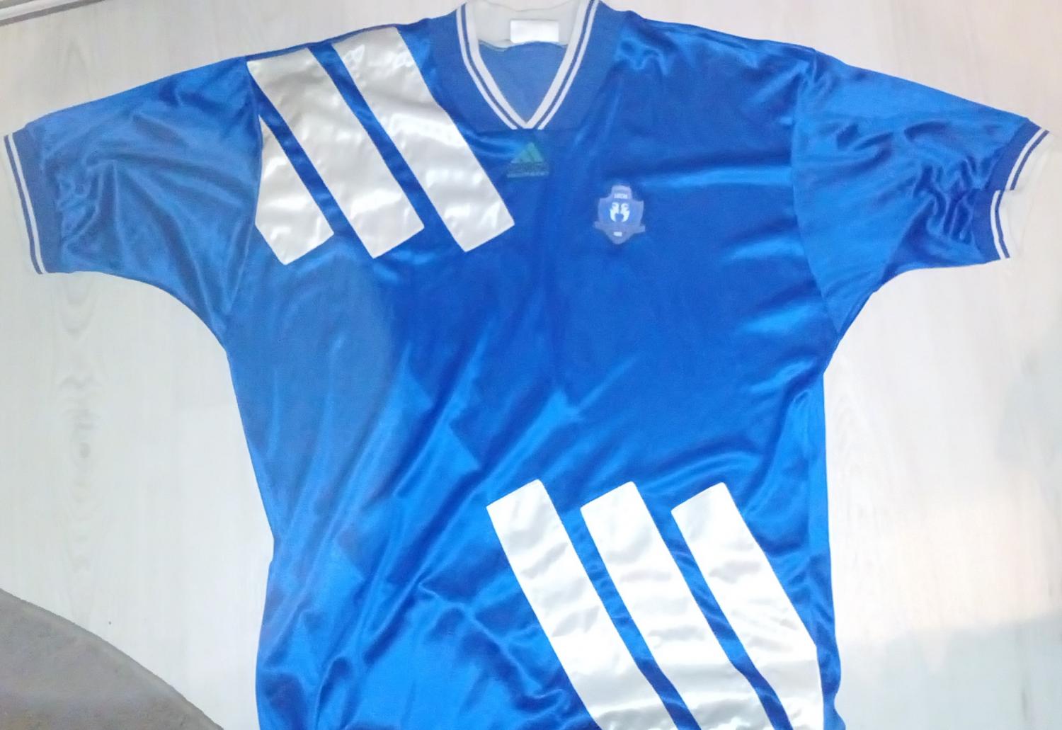 maillots lech poznań domicile 1994-1995 rétro