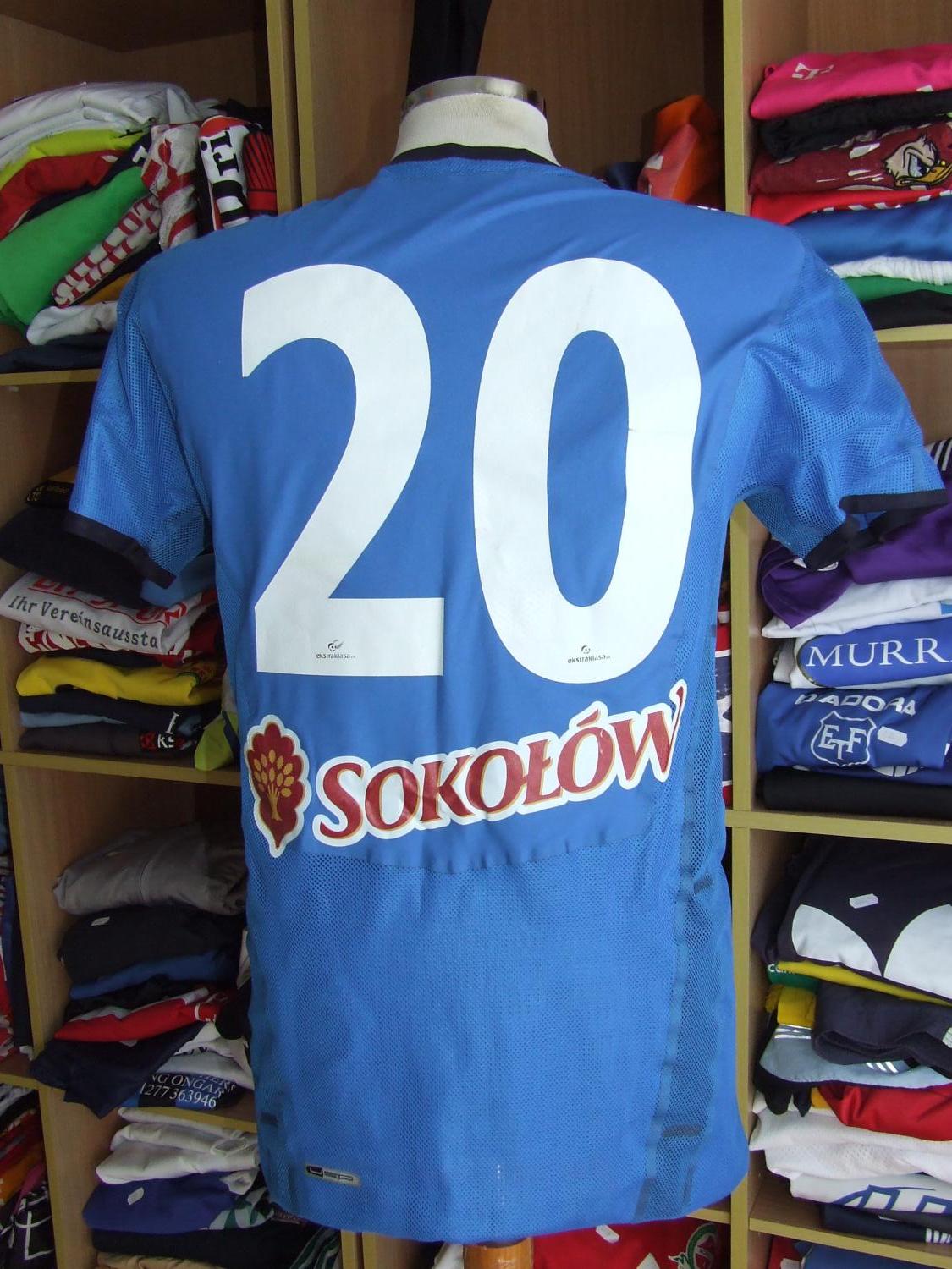 maillots lech poznań domicile 2009-2010 rétro