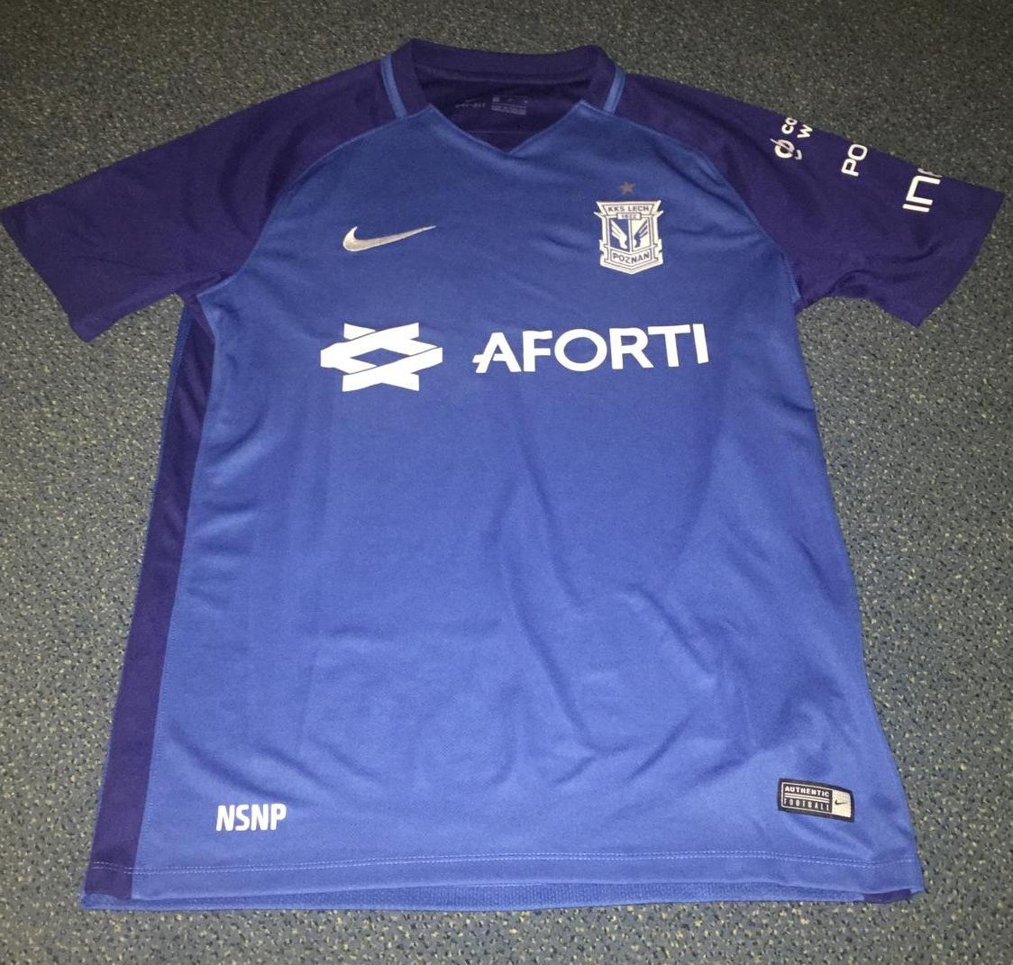 maillots lech poznań domicile 2017-2018 rétro