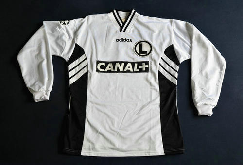 maillots legia varsovie domicile 1995-1996 rétro