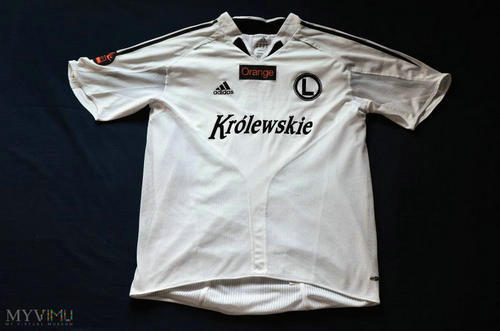 maillots legia varsovie domicile 2005-2006 rétro