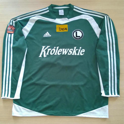 maillots legia varsovie exterieur 2005 rétro