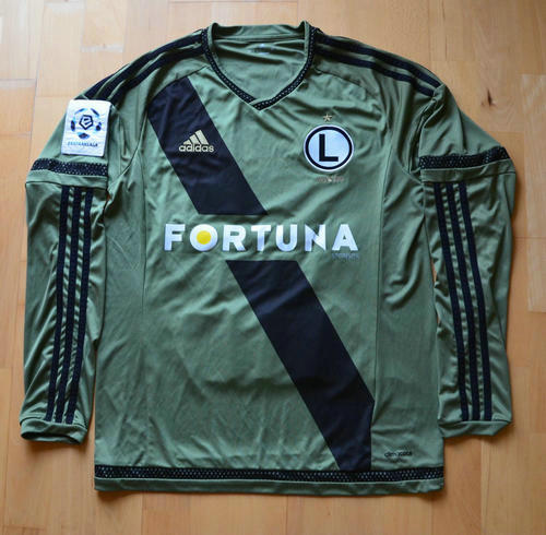 maillots legia varsovie exterieur 2015-2016 rétro