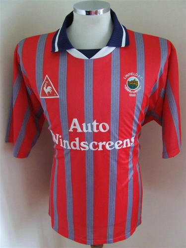 maillots linfield fc exterieur 1997-1998 pas cher