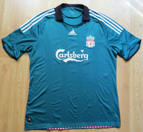 maillots liverpool fc third 2008-2009 rétro