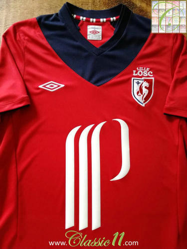 maillots losc lille domicile 2012-2013 rétro