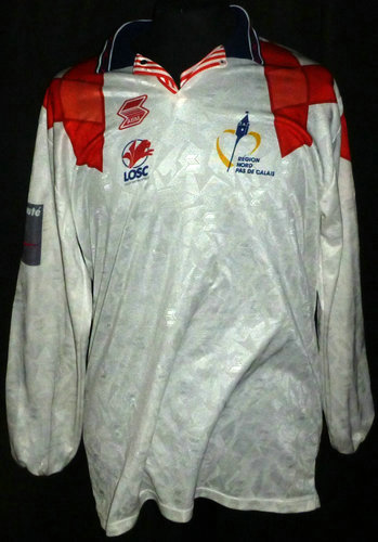 maillots losc lille exterieur 1994-1995 rétro