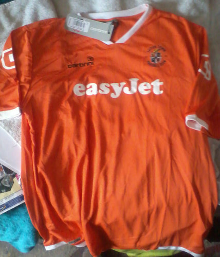 maillots luton town domicile 2009-2010 pas cher