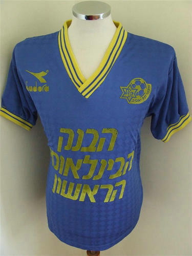 maillots maccabi tel-aviv exterieur 1988-1989 rétro