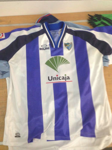 maillots málaga cf domicile 1999-2000 rétro