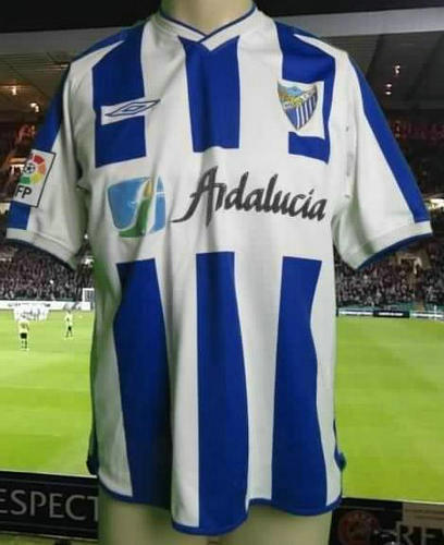 maillots málaga cf domicile 2001-2003 rétro