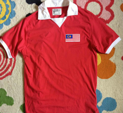 maillots malaisie particulier 1980 rétro