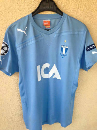 maillots malmö ff domicile 2011-2012 rétro