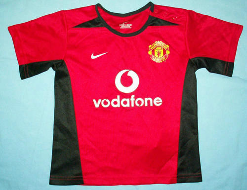 maillots manchester united domicile 2002-2004 pas cher