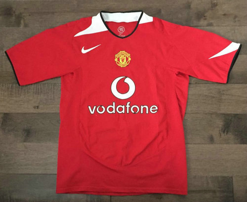 maillots manchester united domicile 2004-2006 pas cher