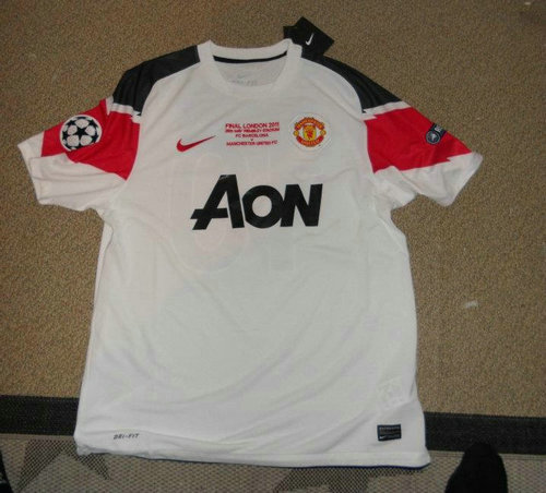 maillots manchester united exterieur 2010-2011 rétro