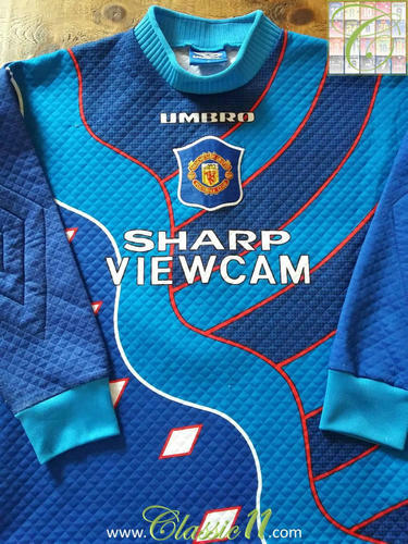 maillots manchester united gardien 1995-1997 rétro