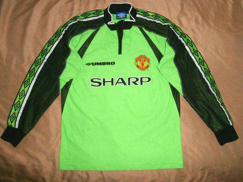 maillots manchester united gardien 1998-1999 pas cher