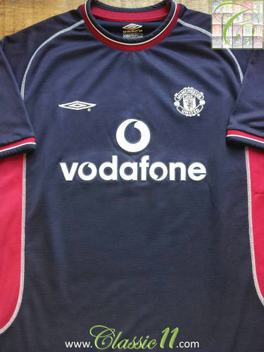 maillots manchester united third 2000-2001 pas cher