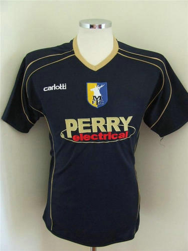 maillots mansfield town fc exterieur 2006-2007 rétro