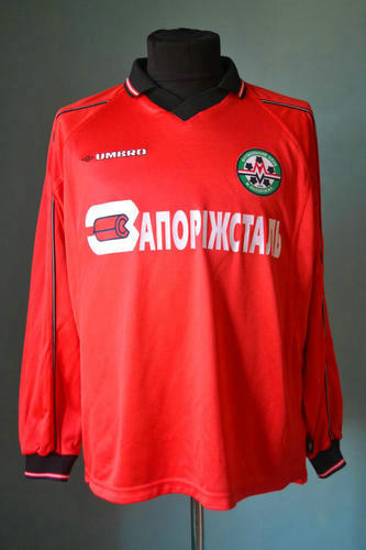 maillots metalurh zaporijia domicile 2001-2002 rétro