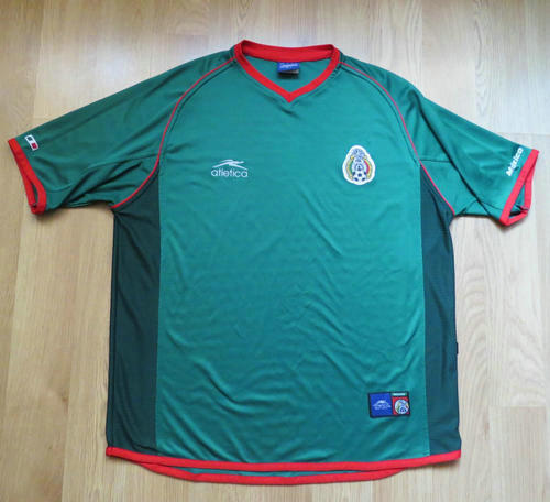 maillots mexique domicile 2002 rétro