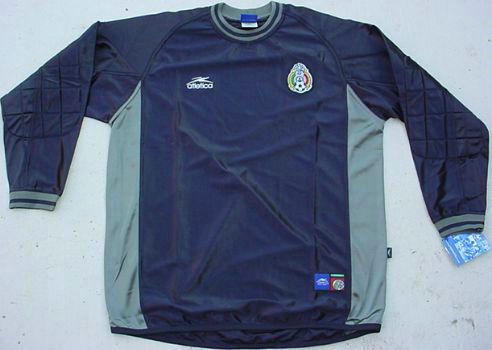 maillots mexique gardien 2001-2002 rétro